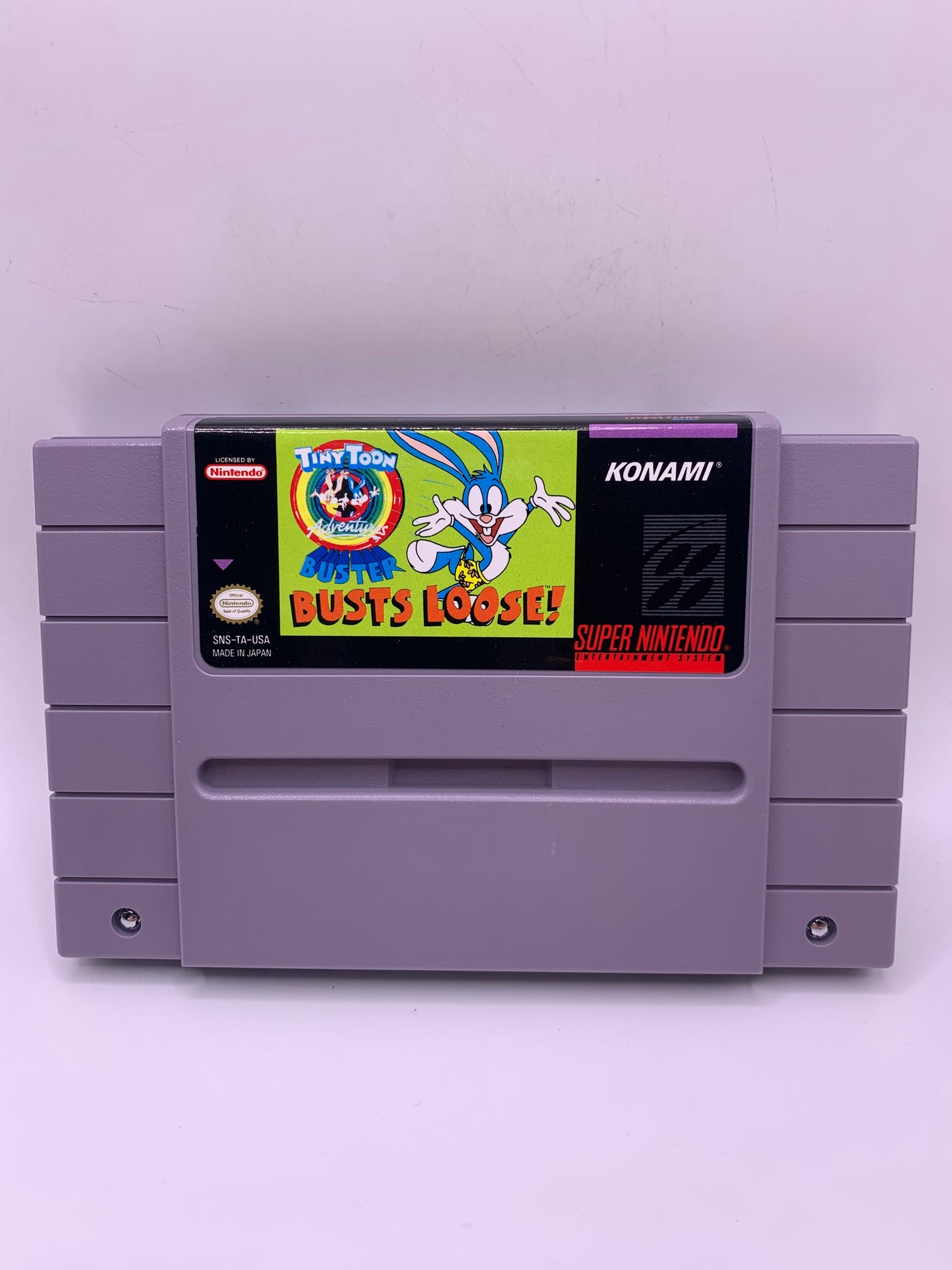 Tiny Toon Adventures: Buster Busts Loose! (USA) - SNES