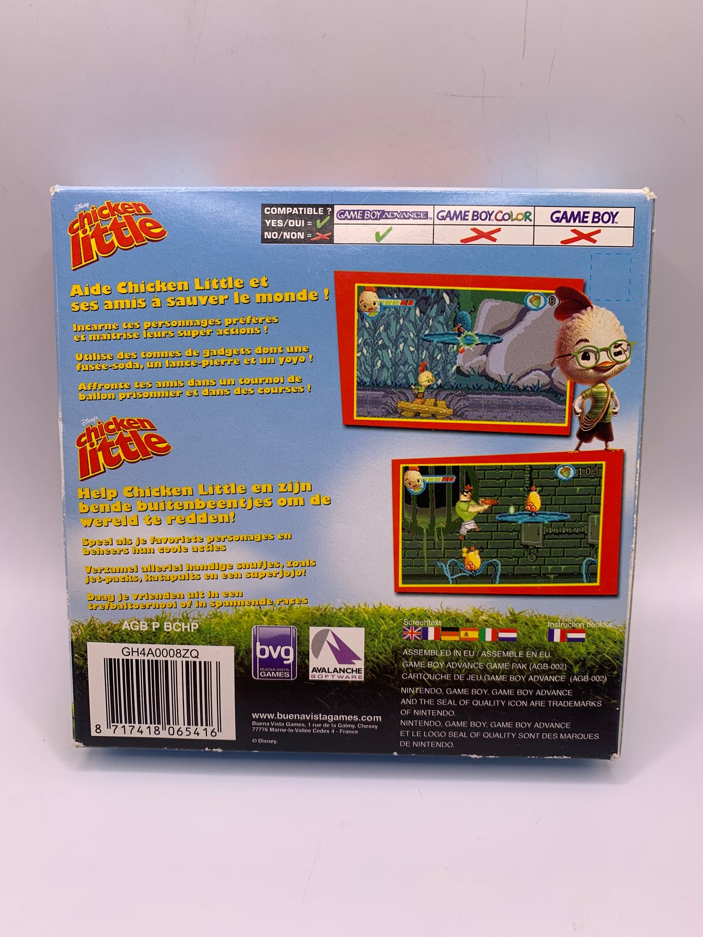 Chicken Little (CIB, cartridge gebruikt) – Game Boy Advance