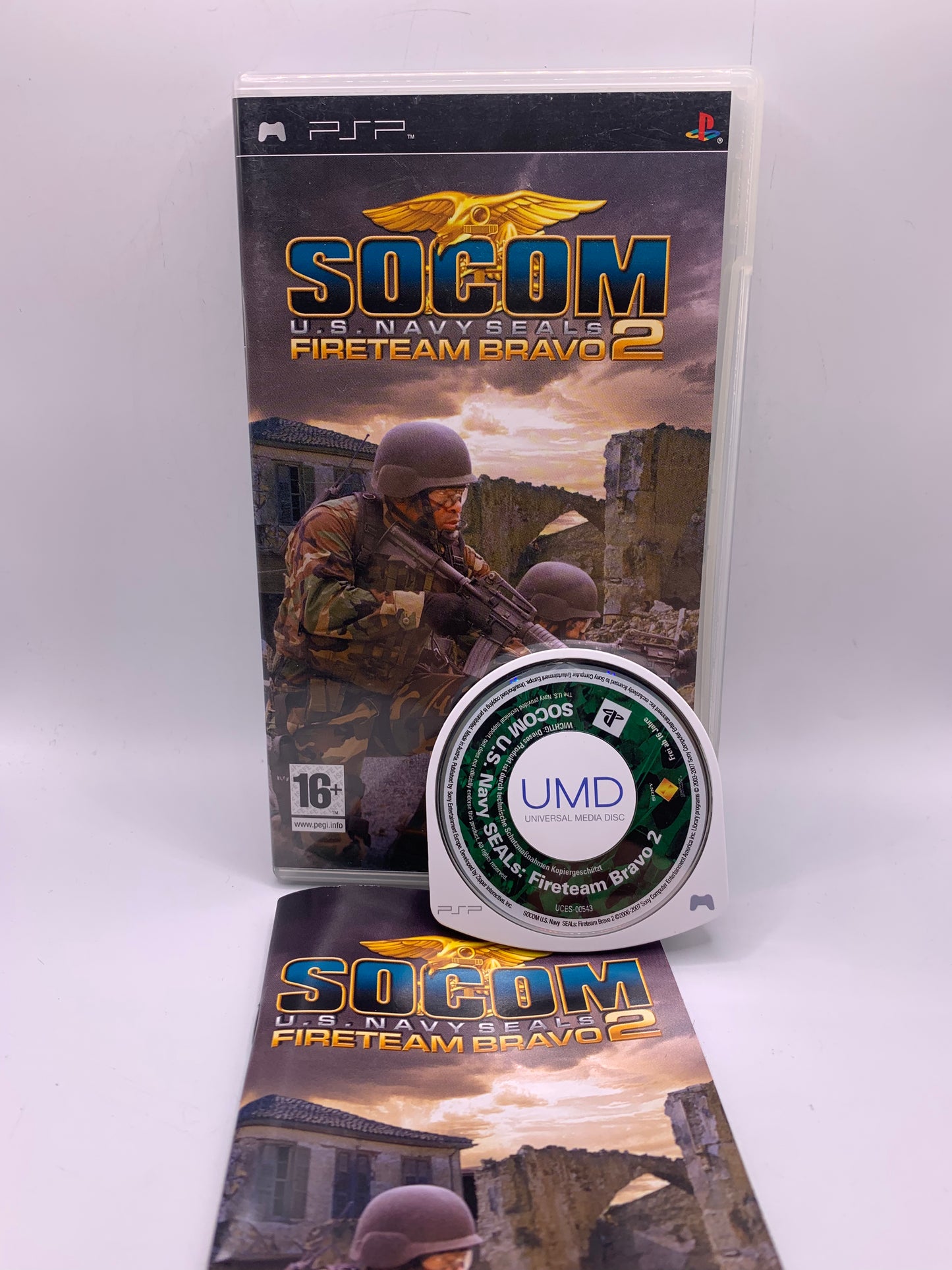 SOCOM: U.S. Navy SEALs Fireteam Bravo 2 – PSP