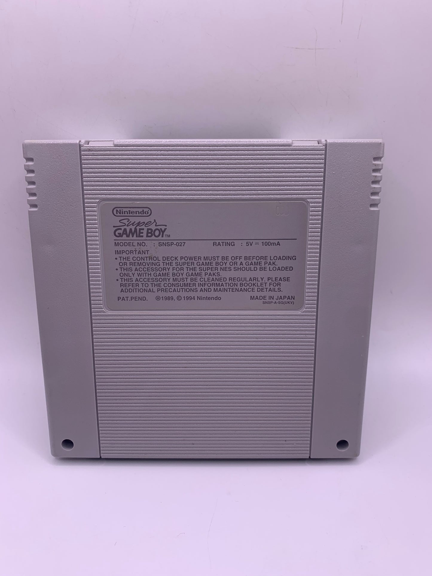 Super Game Boy – SNES