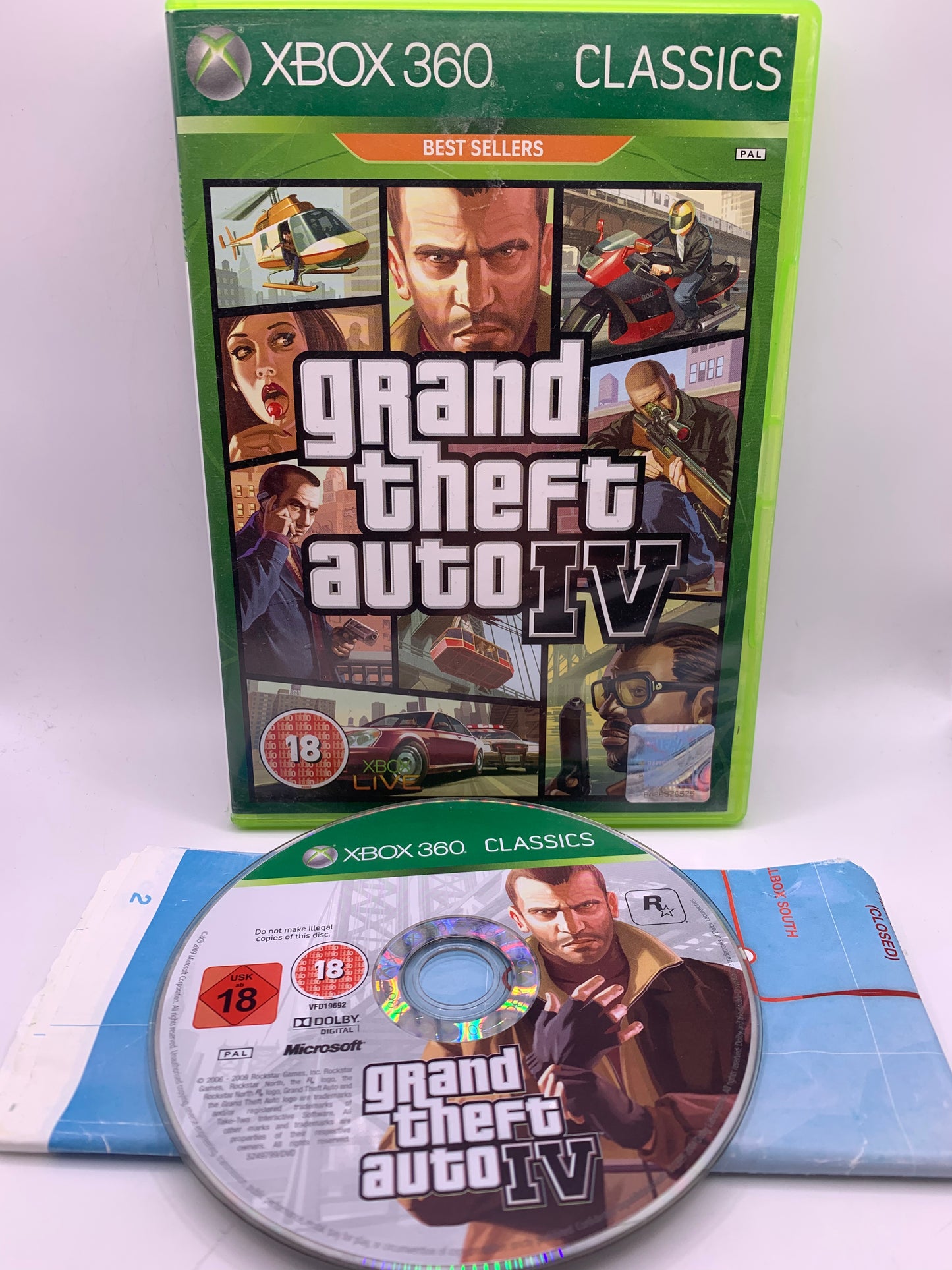 Grand Theft Auto IV (Classics, geen handleiding) – Xbox 360
