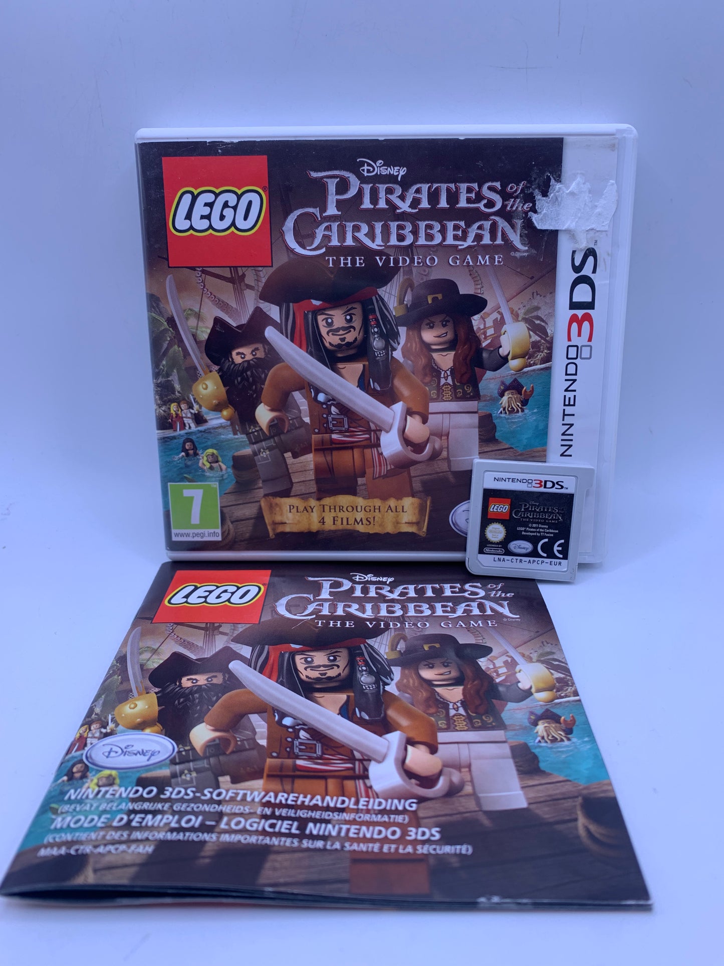 LEGO Pirates of the Caribbean: The Video Game (Sticker voor) – Nintendo 3DS
