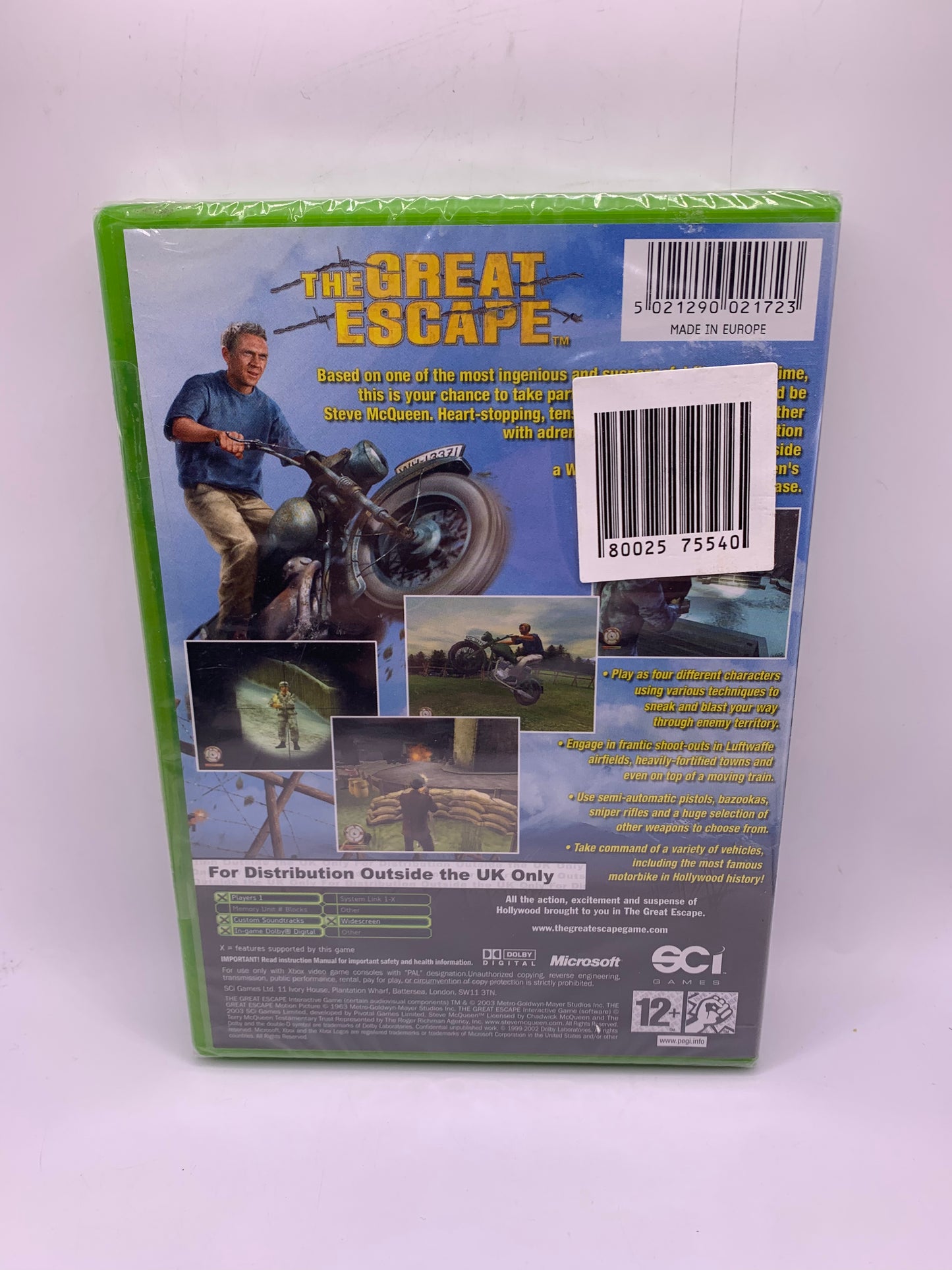 The Great Escape (SEALED) – Xbox Original