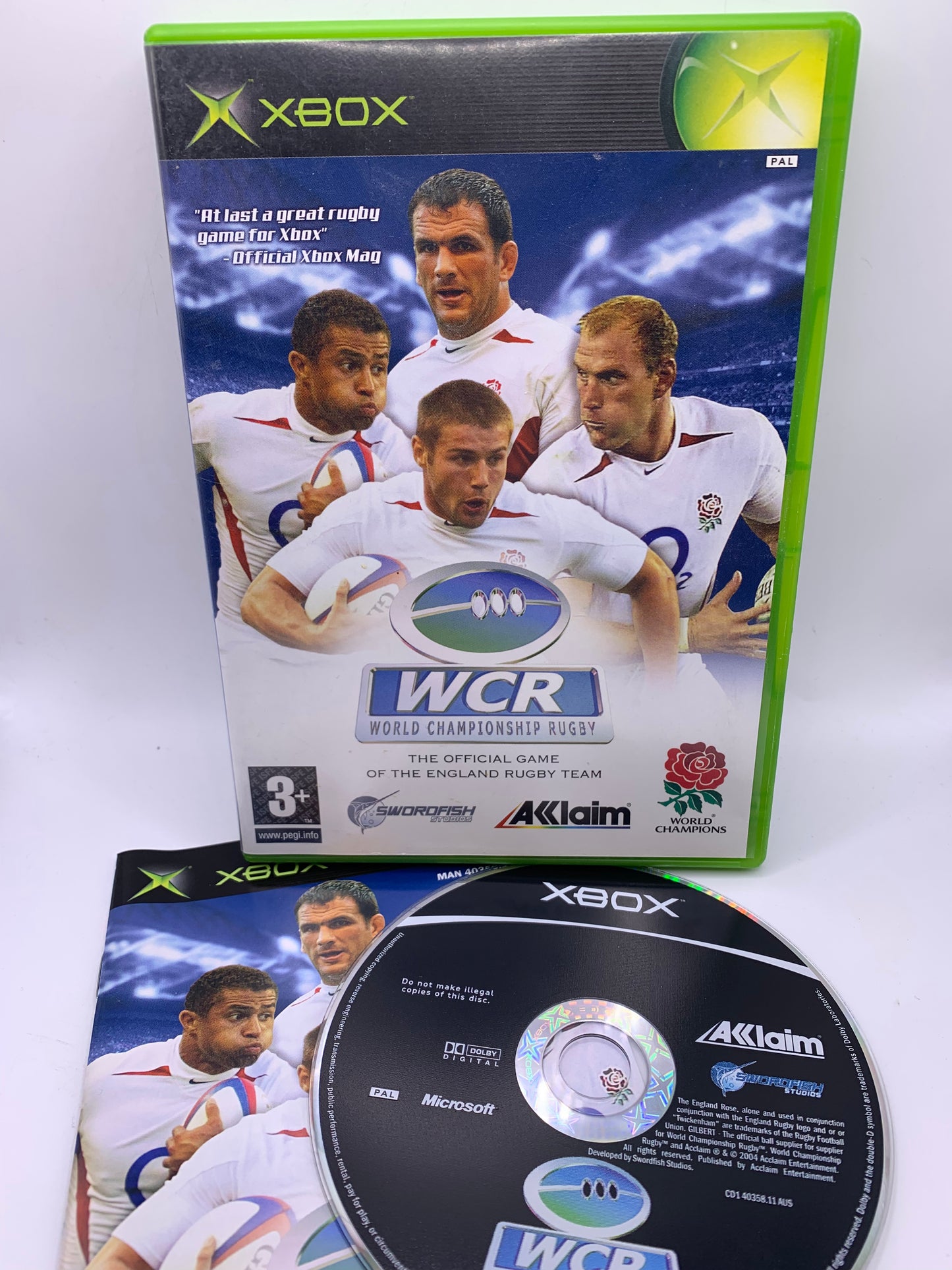 World Championship Rugby – Xbox Original