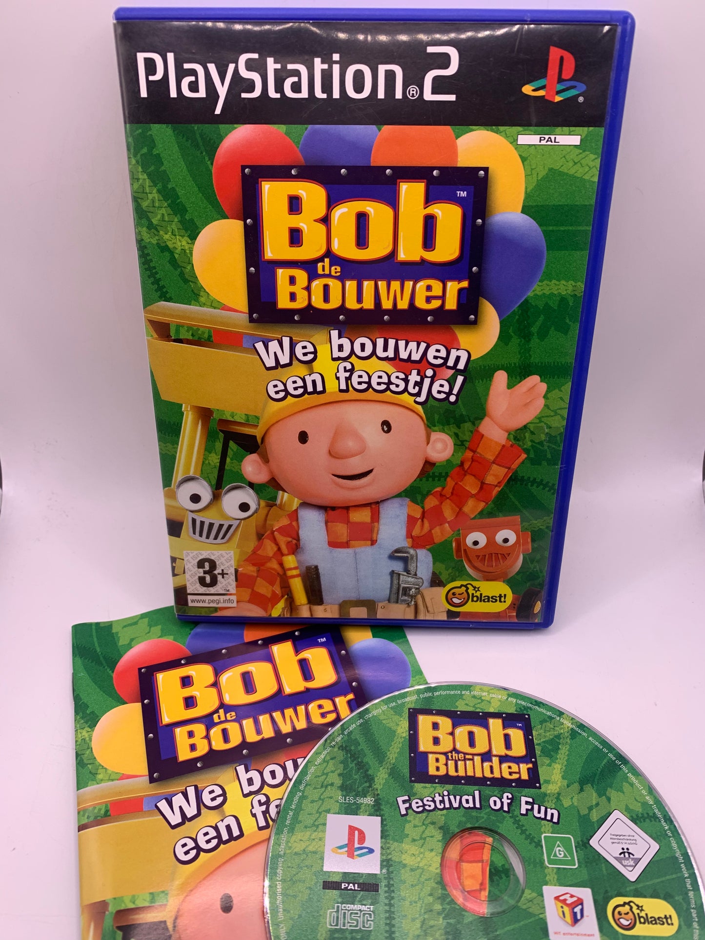 Bob de Bouwer: We Bouwen een Feestje (Bob the Builder Festival of Fun) - PlayStation 2