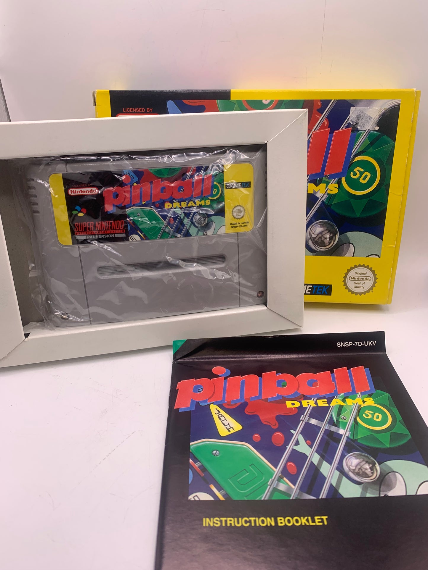 Pinball Dreams (CIB, licht sticker) - SNES