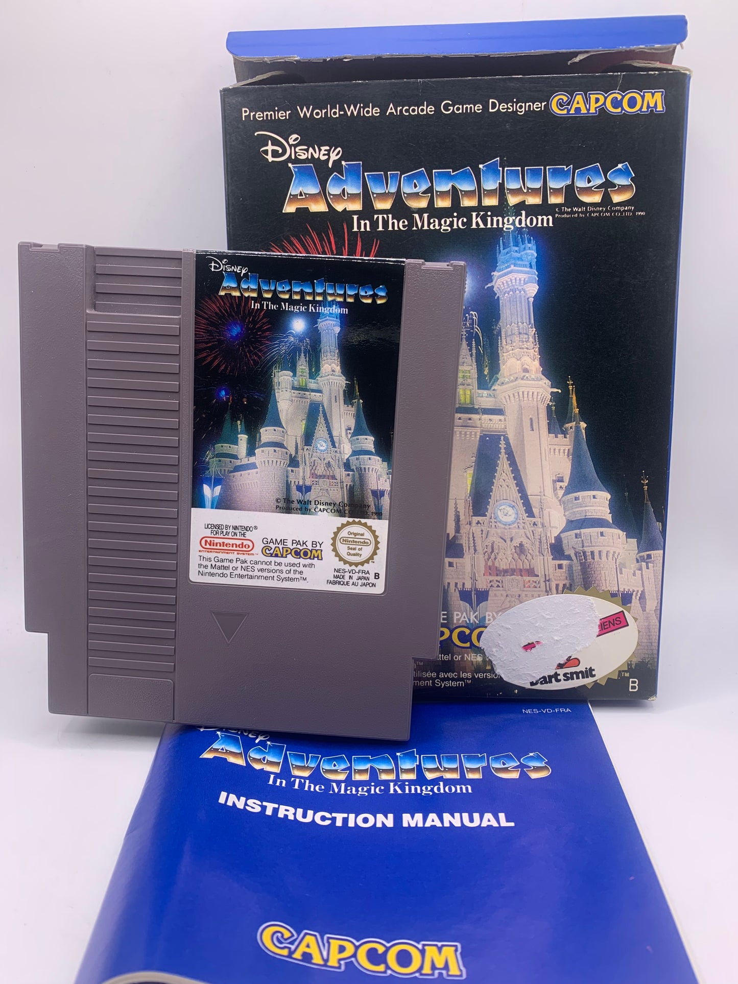 Disney Adventures in the Magic Kingdom (CIB, sticker voor) - NES