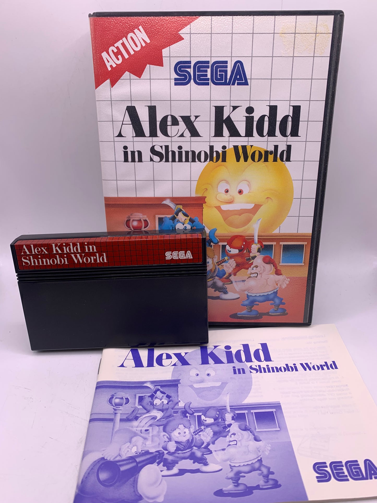 Alex Kidd in Shinobi World - Sega Master System