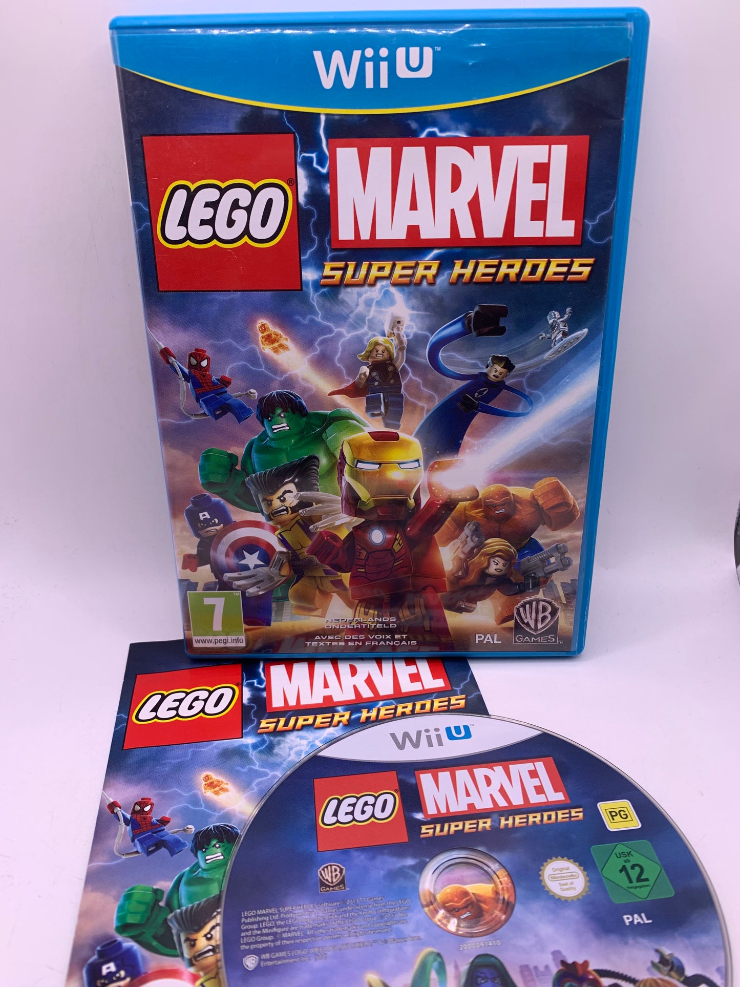 Lego Marvel Super Heroes - Wii U (FAH)