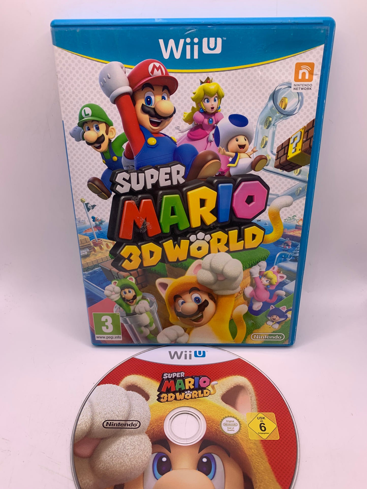 Super Mario 3D World (Geen handleiding)- Wii U (PAL)