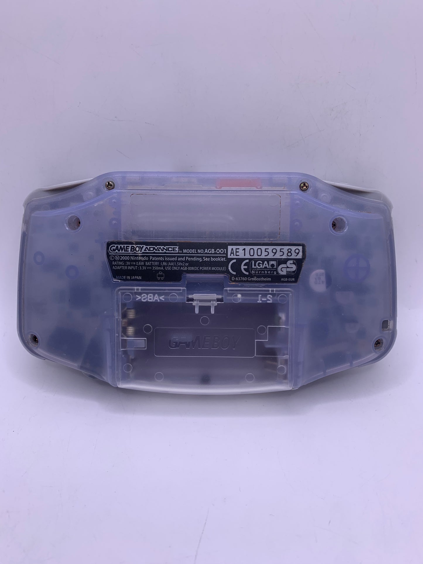 Gameboy Advance (Transparent)