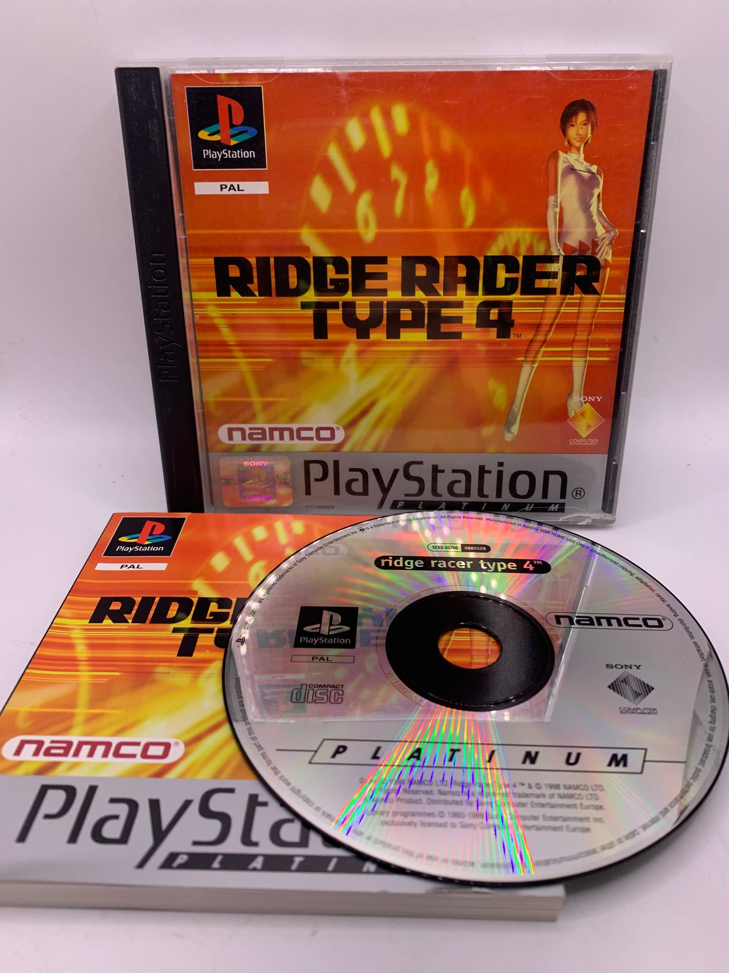 Ridge Racer Type 4 (Platinum) – PlayStation