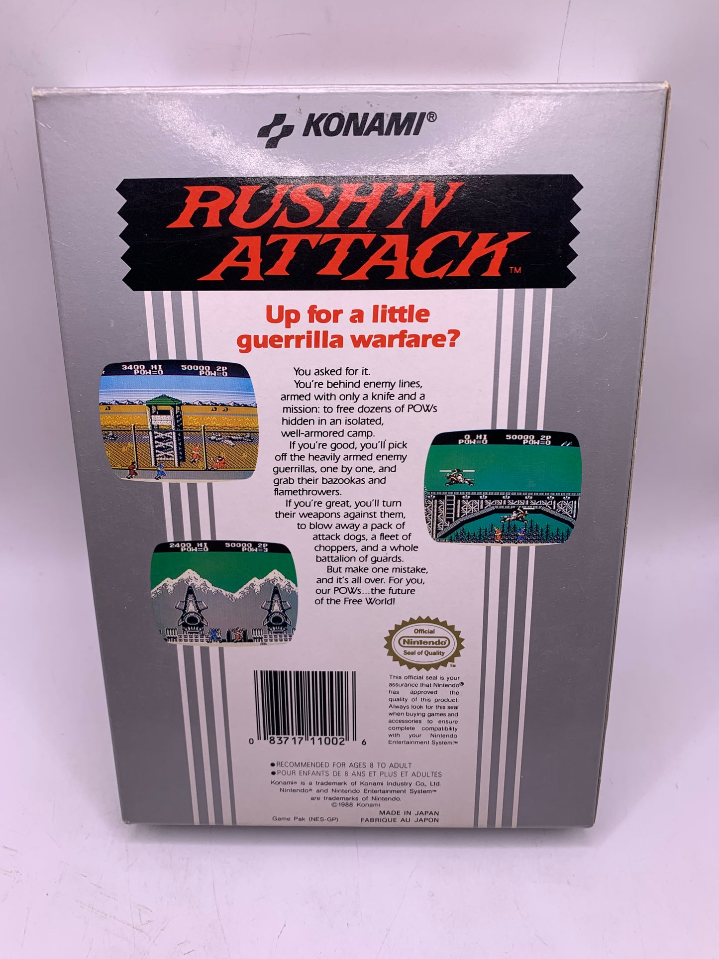 Rush'n Attack (CIB) - NES