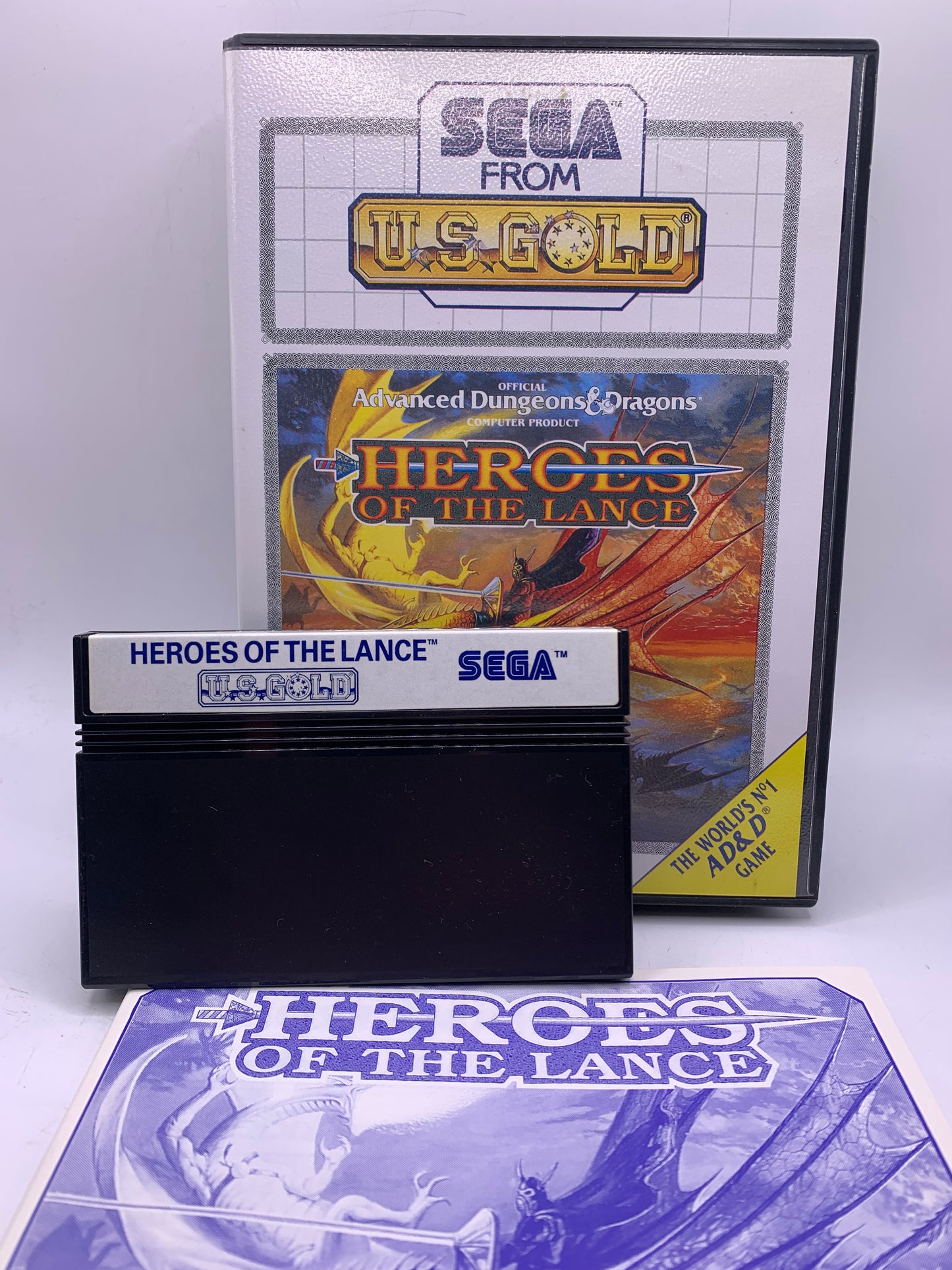 Heroes of the Lance - Sega Master System