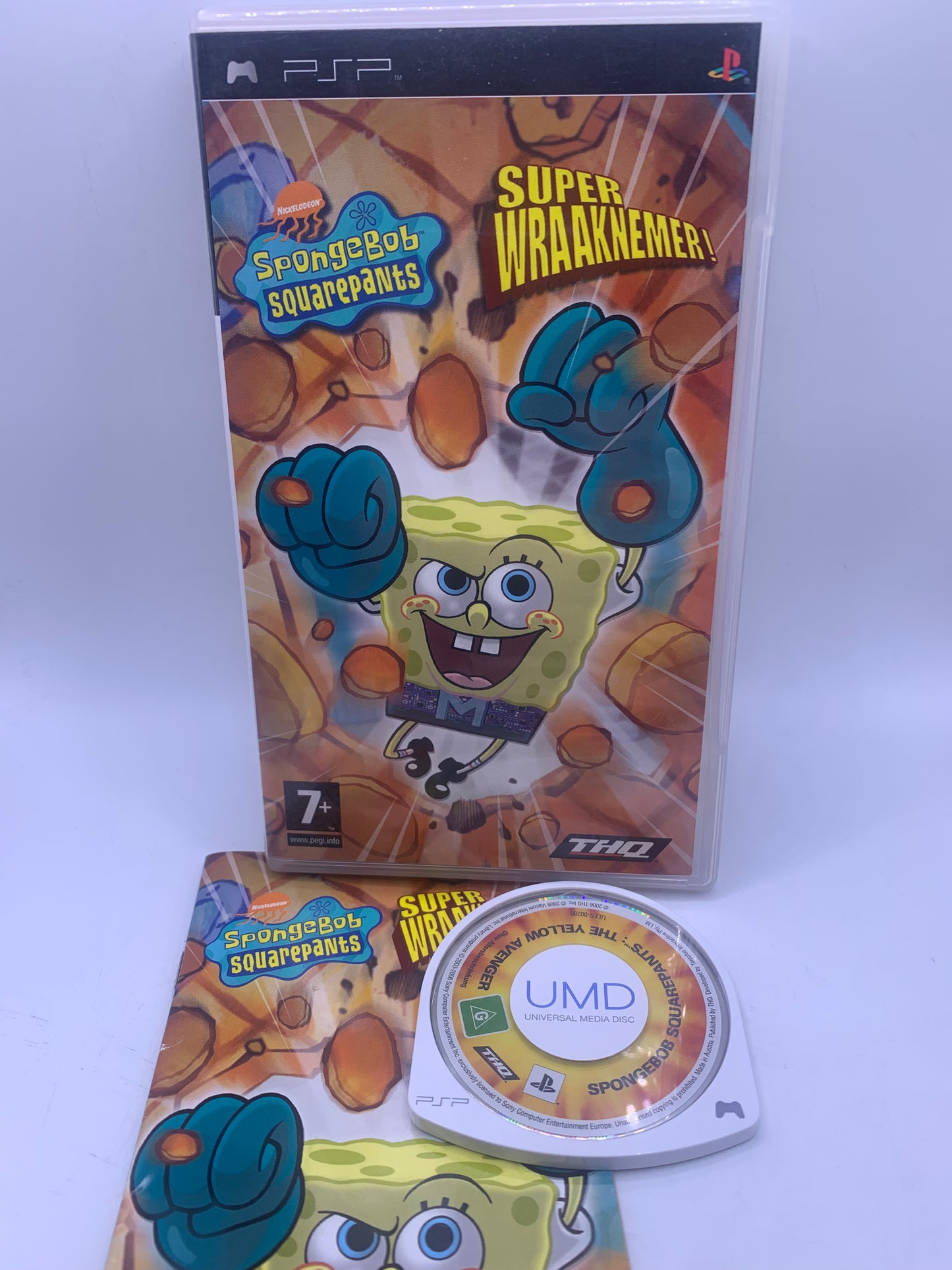 SpongeBob SquarePants: Super Wraaknemer! (The Yellow Avenger) - PSP