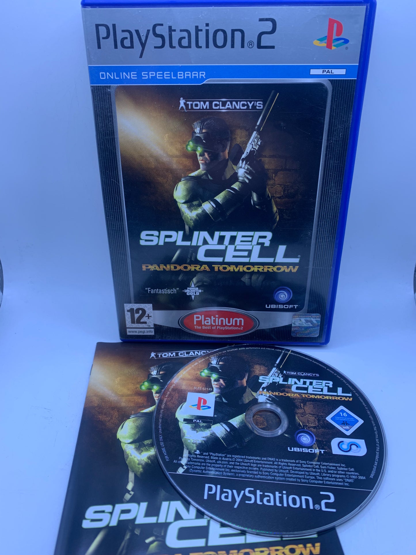 Tom Clancy’s Splinter Cell: Pandora Tomorrow (Platinum) - PlayStation 2