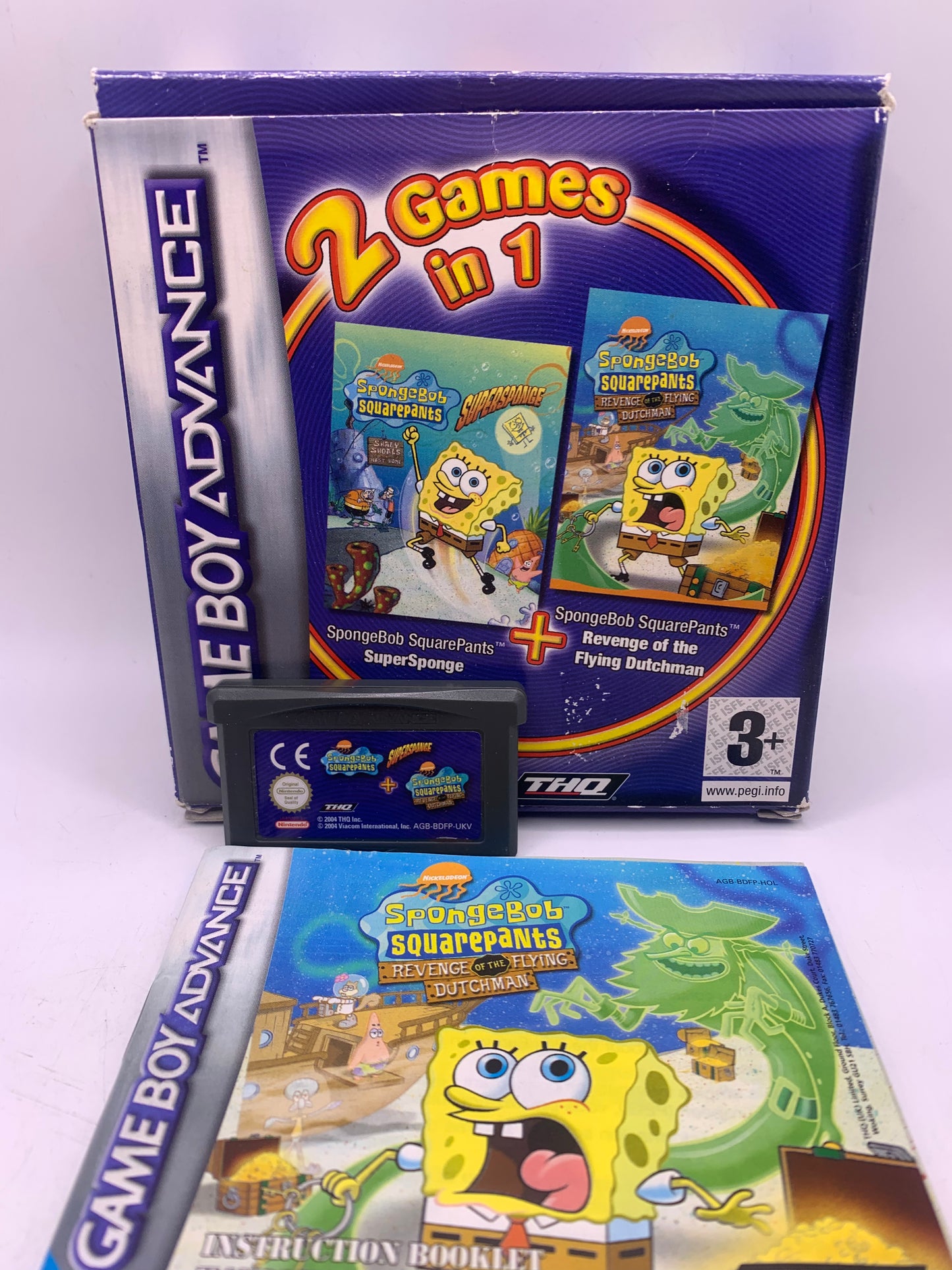 SpongeBob SquarePants: SuperSponge & Revenge of the Flying Dutchman - Game Boy Advance
