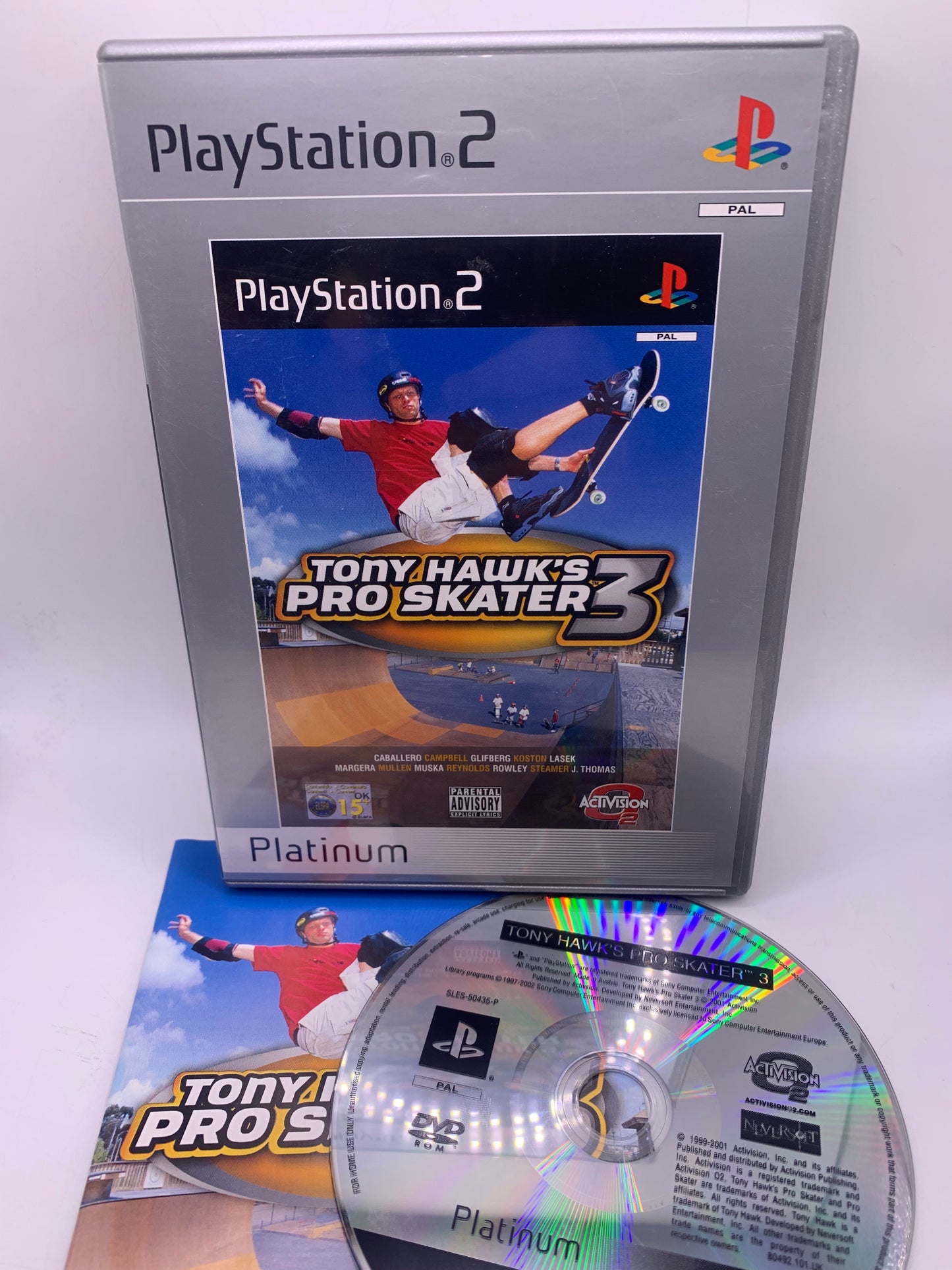 Tony Hawk's Pro Skater 3 (Platinum) - PlayStation 2