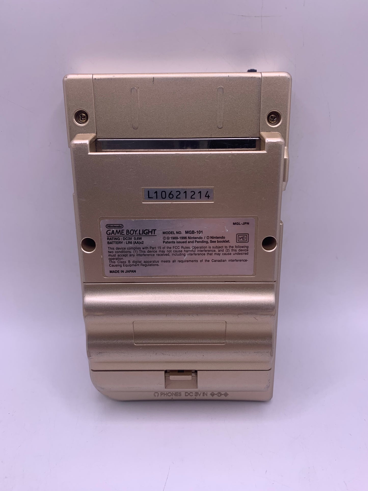 Game Boy Light (Gold)