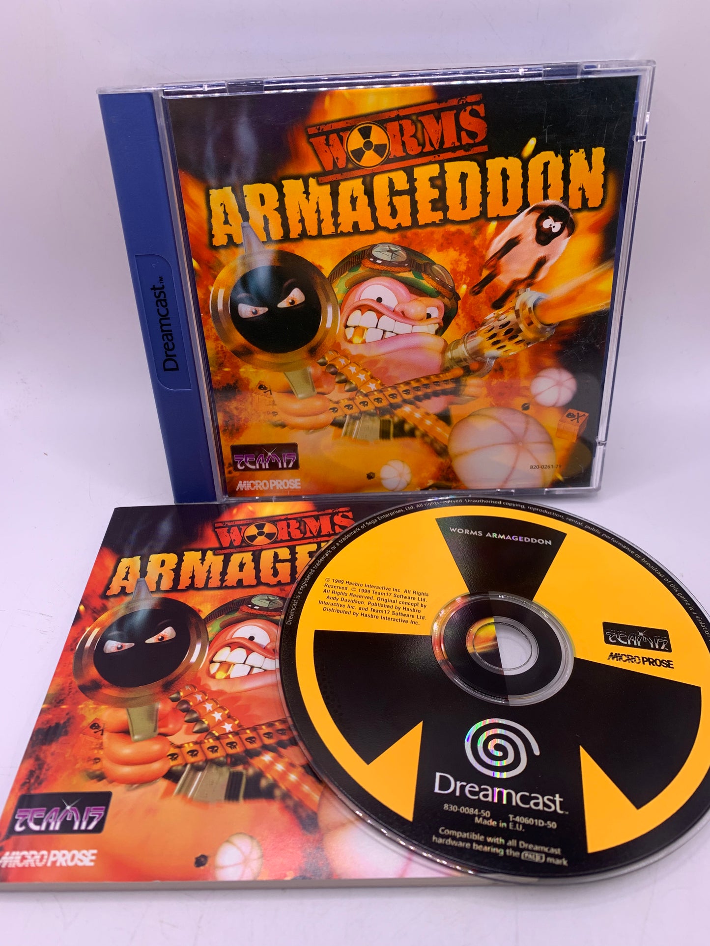 Worms Armageddon - Sega Dreamcast