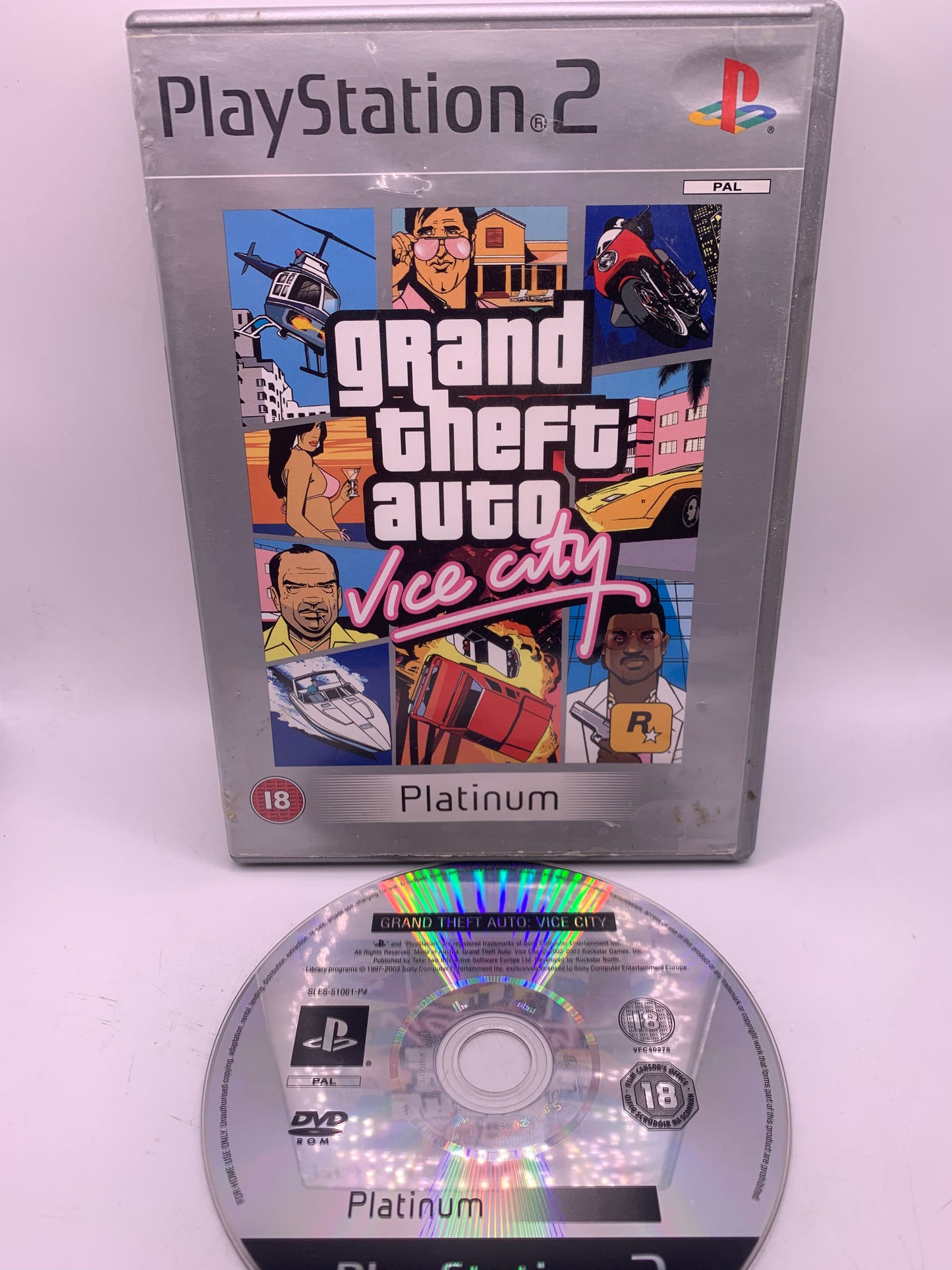 Grand Theft Auto: Vice City (Platinum, geen handleiding) - PlayStation 2