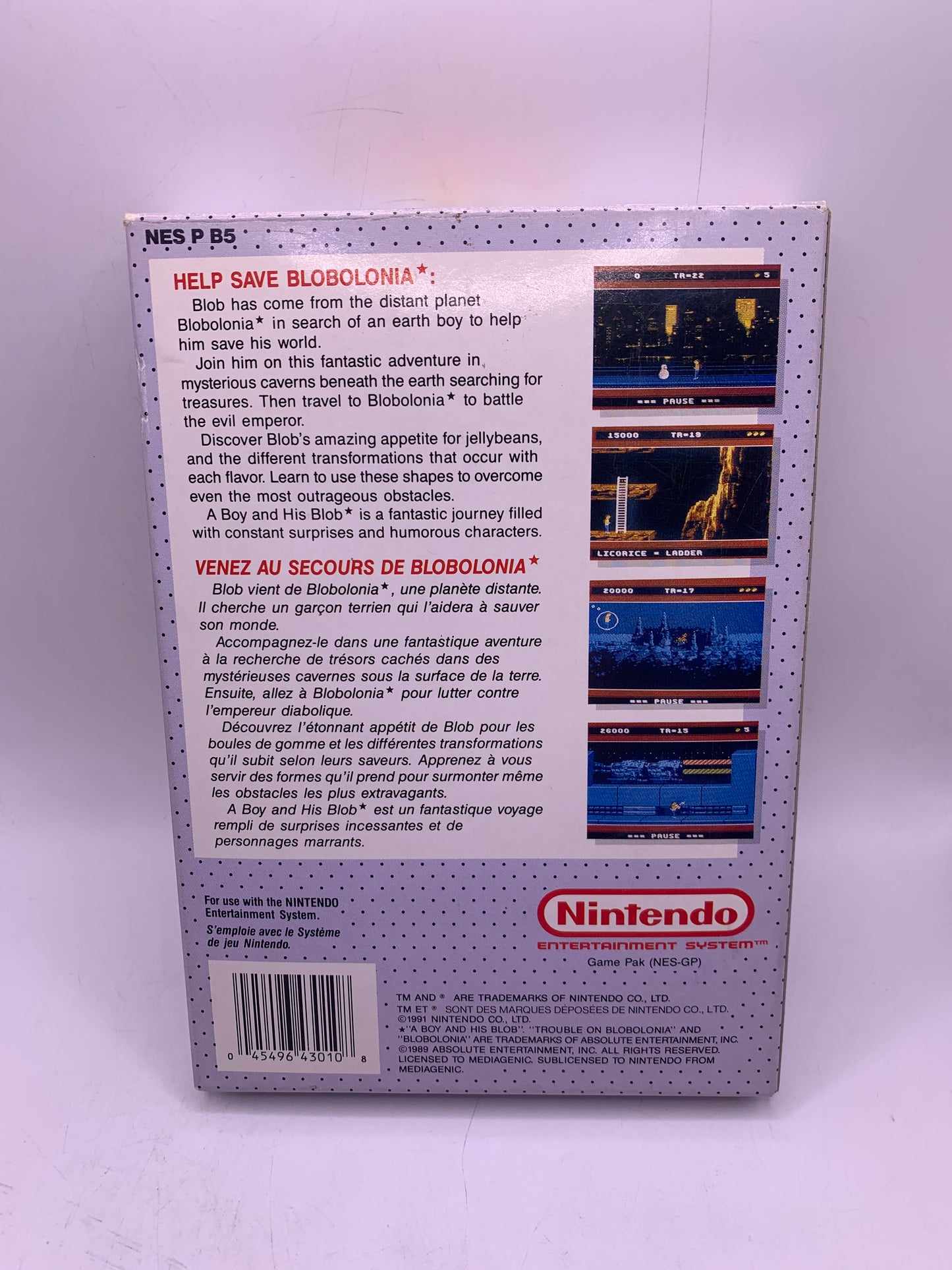 A Boy and His Blob: Trouble on Blobolonia (CIB) - NES