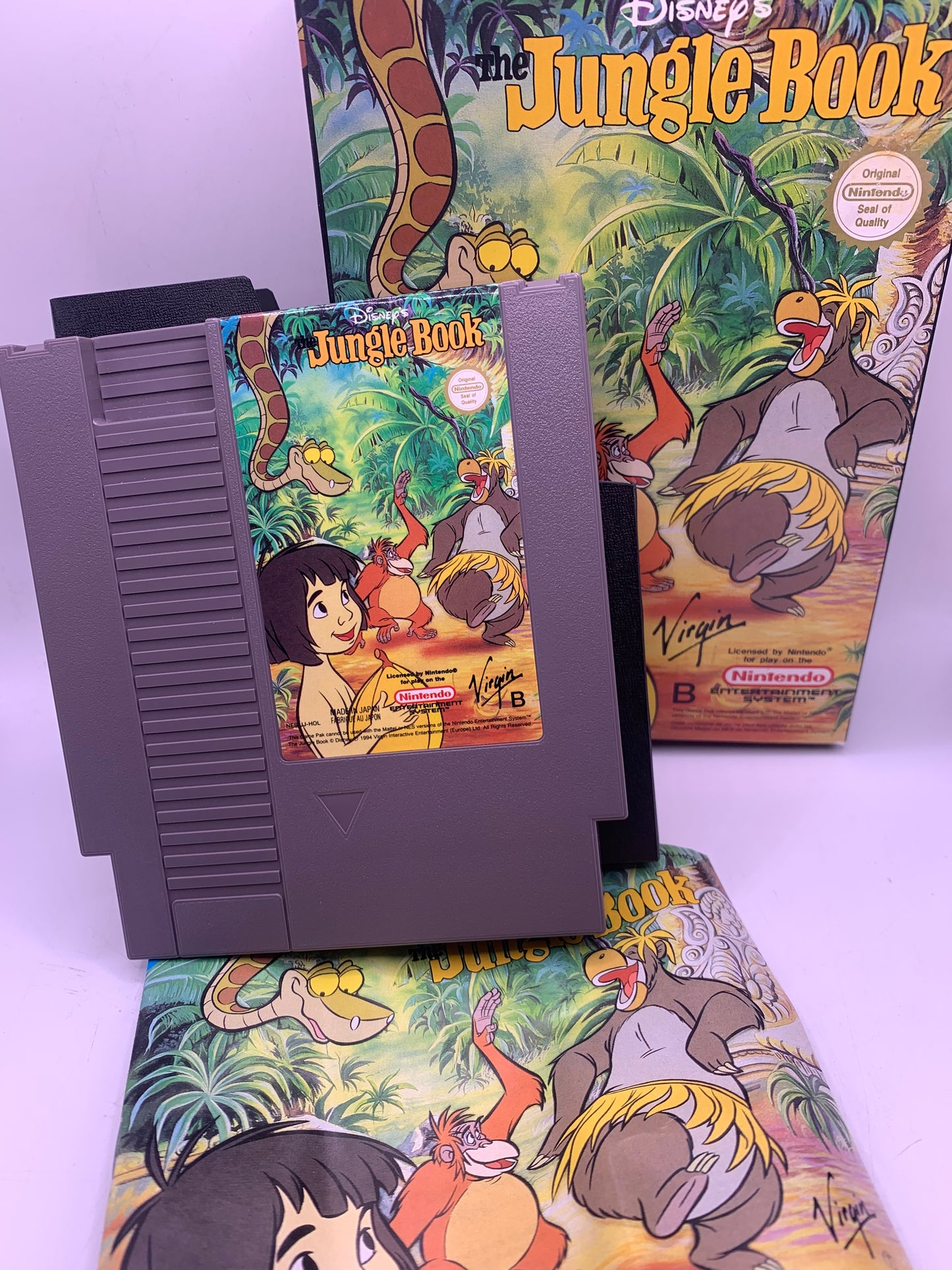 The Jungle Book (CIB, handleiding gebogen) - NES