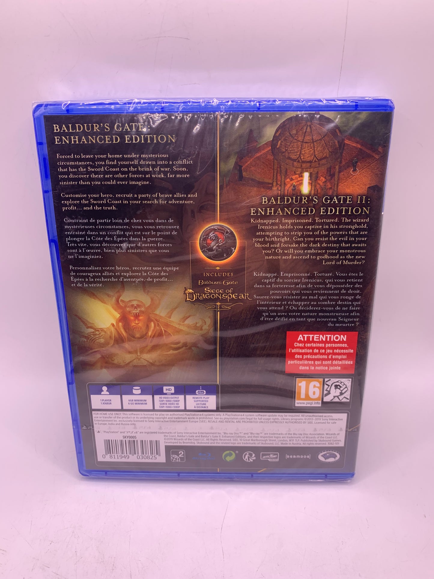 Baldur’s Gate & Baldur’s Gate II: Enhanced Editions (SEALED) - PlayStation 4