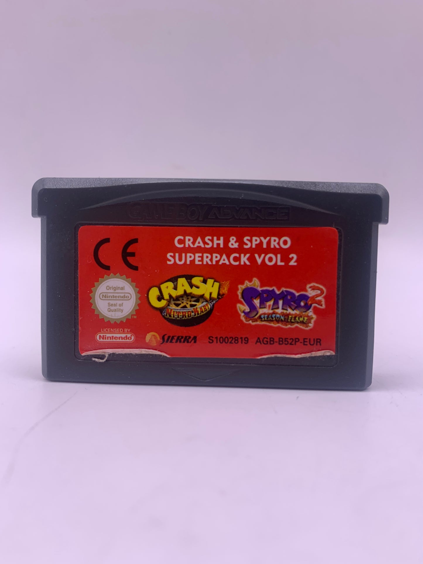 Crash & Spyro Superpack Vol 2 (Label gebruikt) - Game Boy Advance