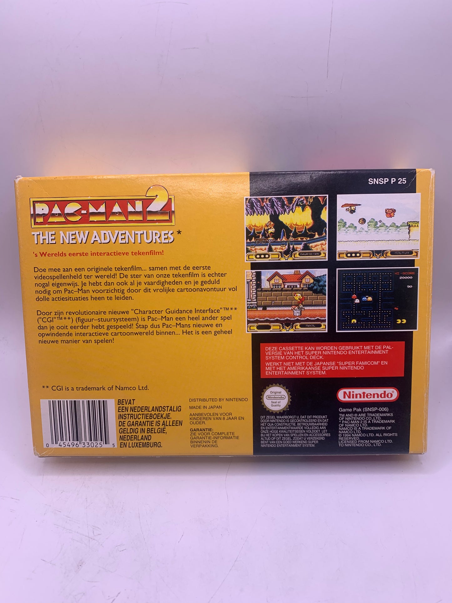 Pac-Man 2: The New Adventures (CIB) (Sticker voor, geen inlay) – SNES