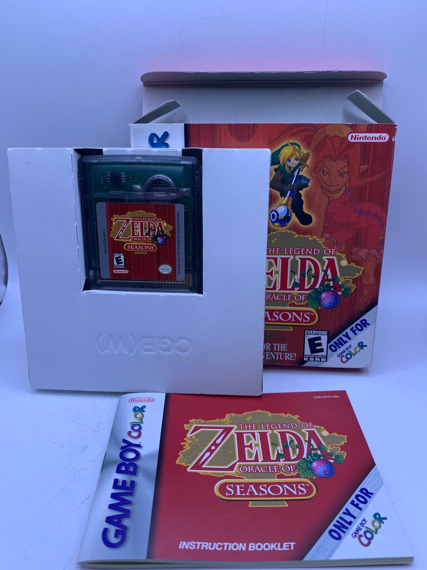 The Legend of Zelda: Oracle of Seasons (USA, CIB) - Game Boy Color