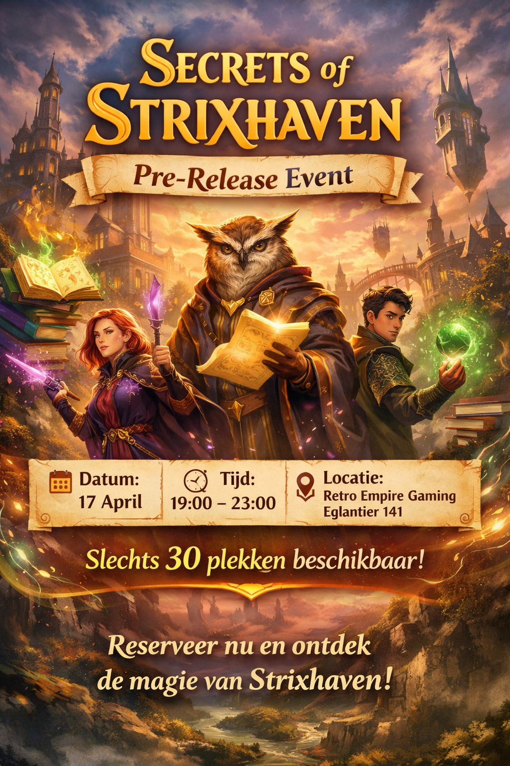 Secrets of Strixhaven – Pre-Release Event