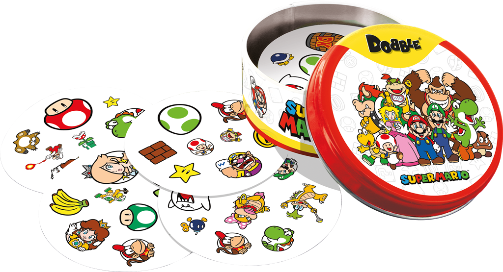 Super Mario Vind de symbool - Dobble Board Game