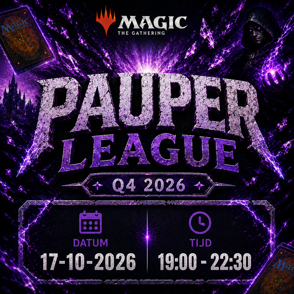 Retro Empire Gaming – Pauper League ronde 2 Q4 30 Oktober