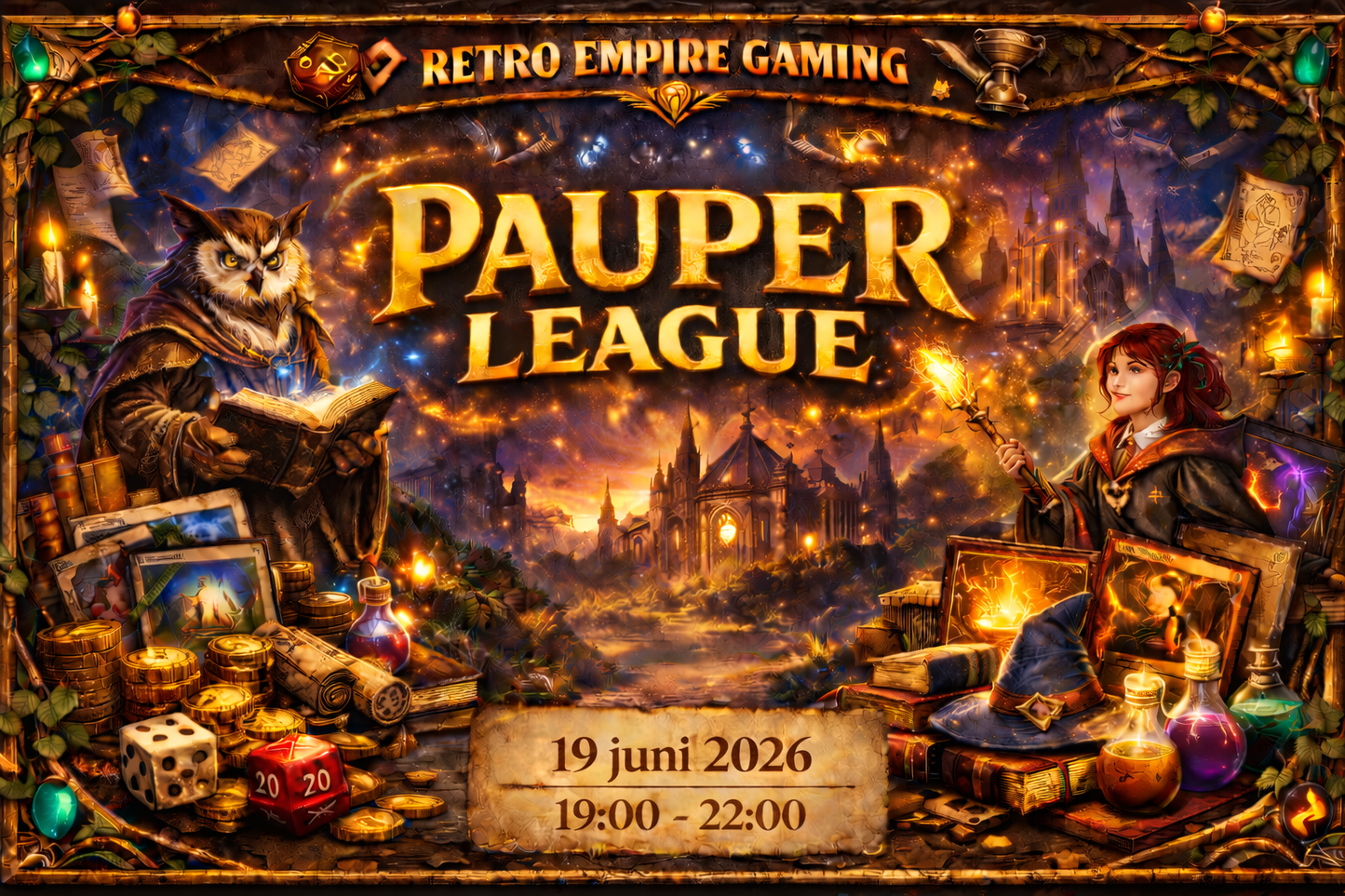 Retro Empire Gaming – Pauper League 19 Juni