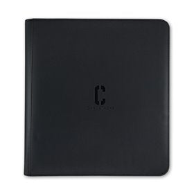 12-Pocket Sideload Binder – 480 Card Capacity (Black)
