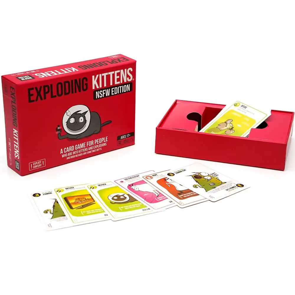 Exploding Kittens (NSFW Edition 17+) - Zygomatic