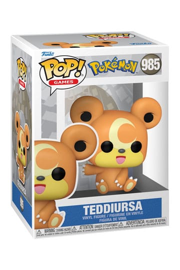 Pokémon Teddiursa 985 - Funko Pop