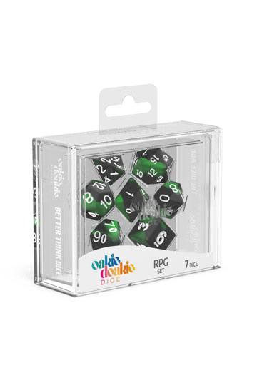 Oakie Doakie RPG dice set Biohazard Glow in the Dark - Dice