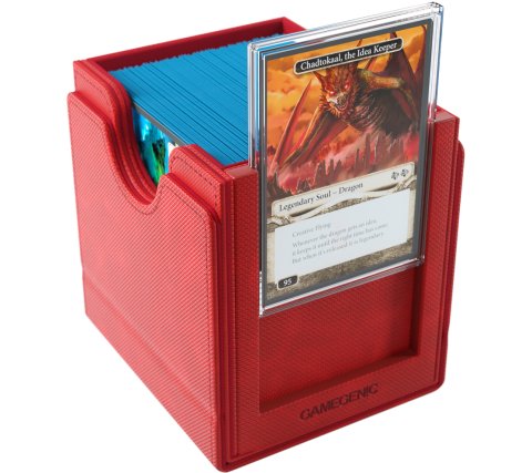 Gamegenic - Sidekick Pro 100+ XL Convertible Deckbox: Red
