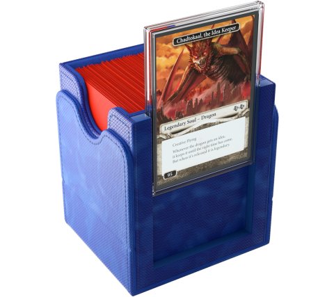 GameGenic Deckbox Squire Plus 100+ XL Convertible Blue - Deckbox