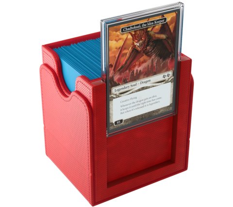 GameGenic Deckbox Squire Plus 100+ XL Convertible Red - Deckbox