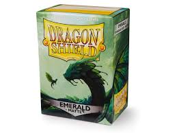 Standard Matte Sleeves Emerald (100 Stuks) - Dragon Shield