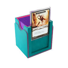 GameGenic Deckbox Squire Plus 100+ XL Exclusive Teal/Pink - Deckbox