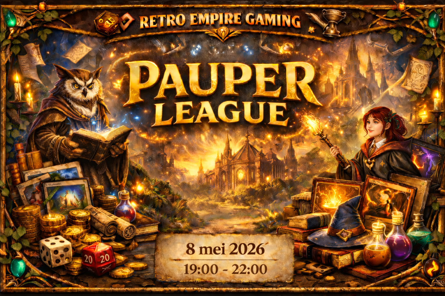Retro Empire Gaming – Pauper League 8 Mei