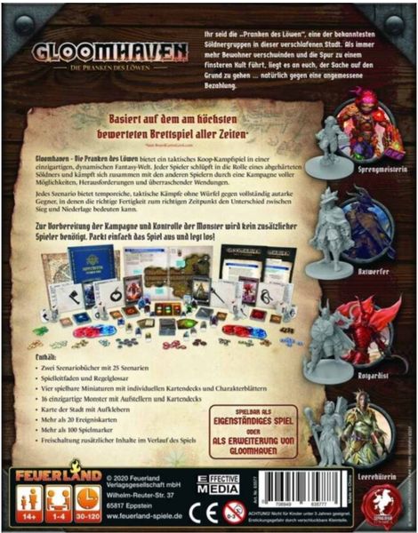 Gloomhaven: Jaws of the Lion - Bordspel