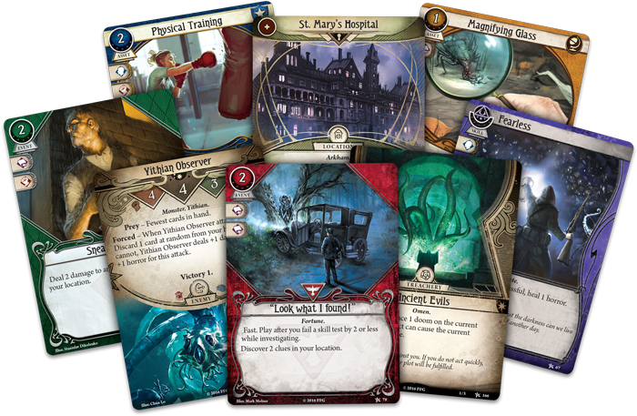 Arkham Horror card game - Bordspel