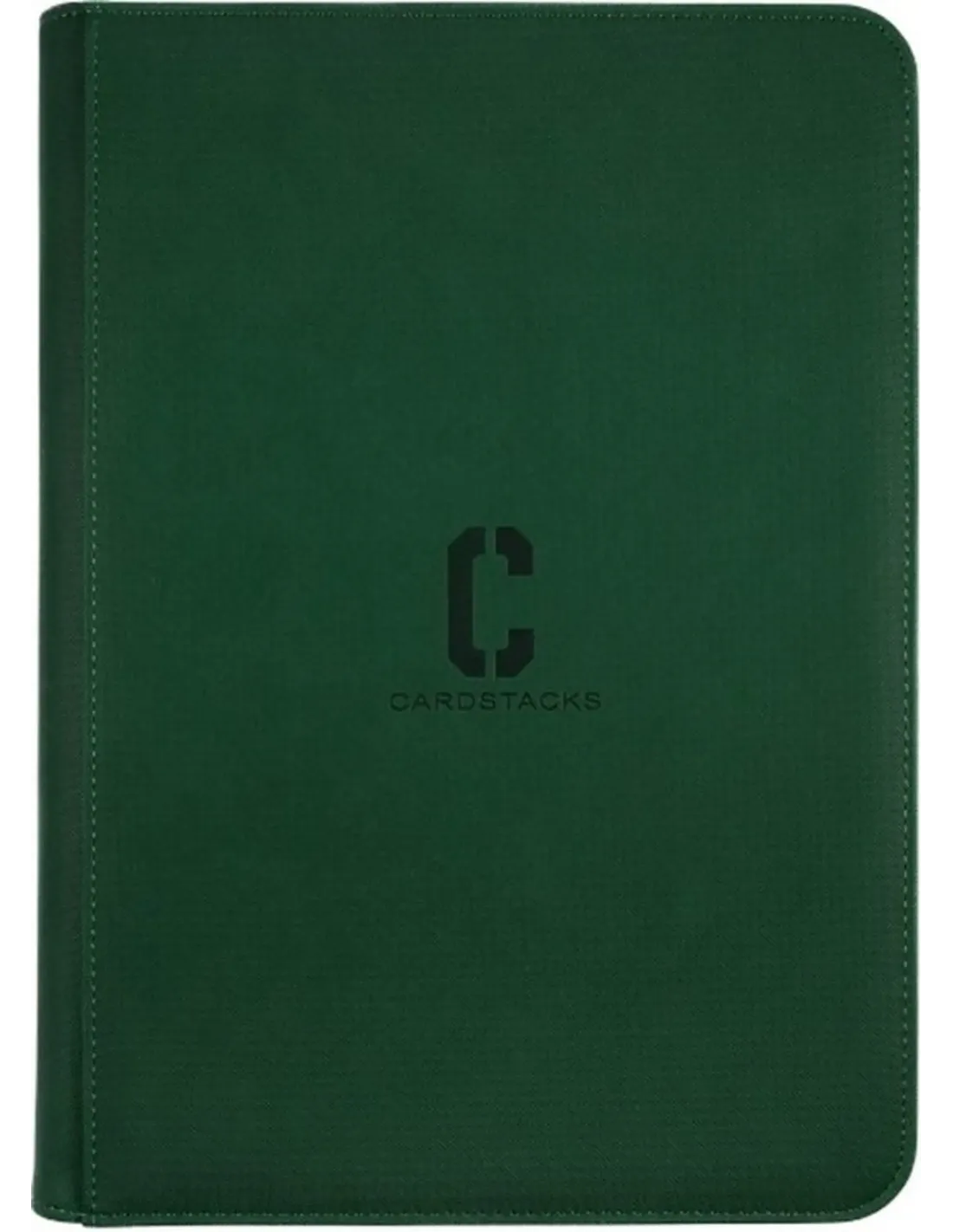 Portfolio 9-Pocket - Premium Zip Card Binder Green (360)