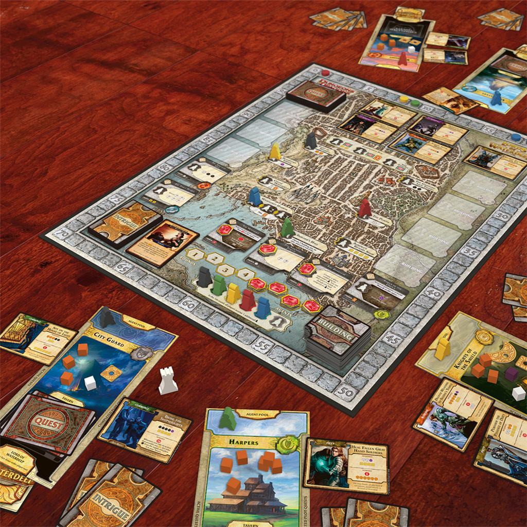Lords Of WaterDeep Board Game - Dungeons & Dragons