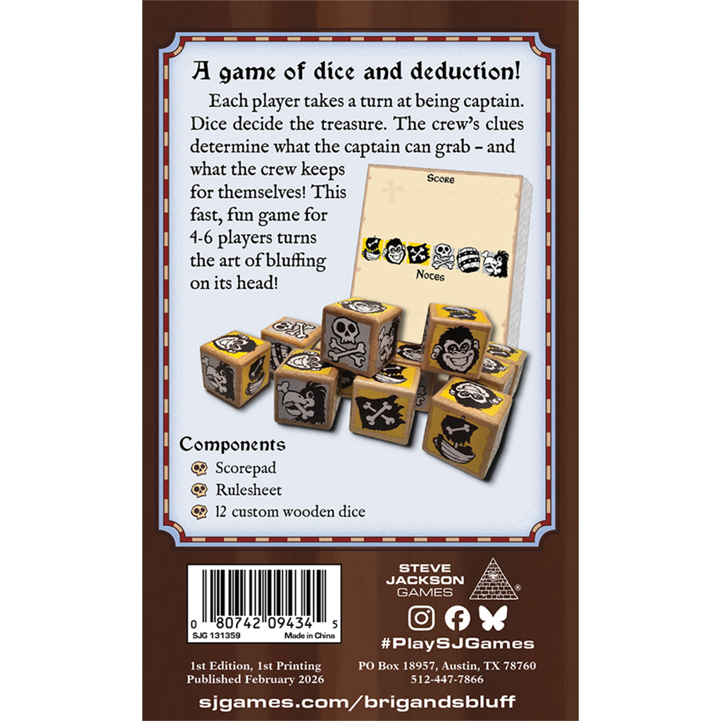 Brigand's Bluff - SJGames